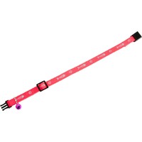 Flamingo Ogrlica za mačke Fishbone Roze30cm10mm 
