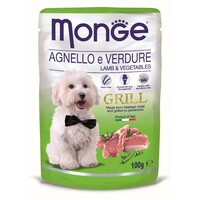 Monge Dog Grill sos Jagnjetina i povrće 100g