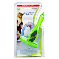 Foolee Furminator za srednje rase zeleni