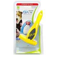 Foolee Furminator za srednje rase žuti