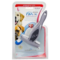 Foolee Furminator za velike rase tamno sivi