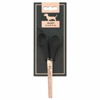 Ebi Noir Makaze sa nazubljenim zupcima, za stanivanje dlake 17x5,5cm