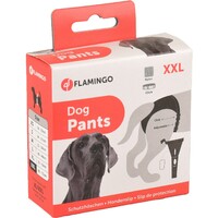Flamingo Gaćice za pse Nr5 Safety Click Crna XXL