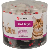 Flamingo Igračka za mačke - plišani miš