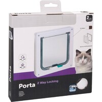 Flamingo Vrata za mačke - Cat Door 2-Way Bela
