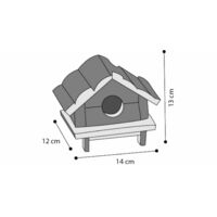 Flamingo Drvena kućica za sitne životinje - CABIN 14x12x13cm