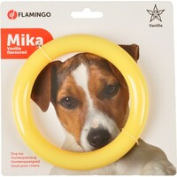 Flamingo Igračka za pse - prsten sa ukusom Vanile 14cm 