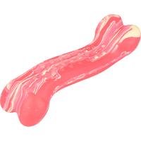 Flamingo Igračka za pse - Saveo koska sa mirisom govedine 13cm