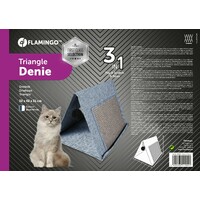 Flamingo Trougao Denie Plavo/Beli 3u1 - 42X32X31cm