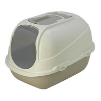 Moderna Mega Comfy-zatvoreni toalet 65.7x49.3x45.7-siva