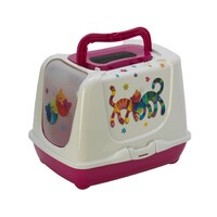 Moderna Trendy Cat 50 - zatvoreni toalet-Friends Forever - roze