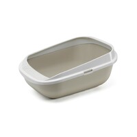 Moderna Large Comfy Cat + Rim with Holes -otv.toalet sa ramom sa rupicama- siva