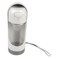 Duvo+ Flašica za vodu Compact 300ml - 6,5x6,5x18,5cm siva