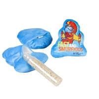 Duvo+ Igračka za mačke - Jetpack Smurf sa mačjom travom 9x2x9cm