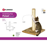 Flamingo Grebalica Polset S Bež 29X29X39cm 