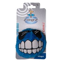 Rogz Fluffy Grinz plišana lopta S Plava