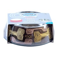 Rogz Činija Bubble Bowlz M Mocha Bone