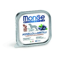 Monge Monoprotein sa voćem u pašteti - jagnjetina i borovnice 150g