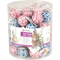Flamingo Igračka za mačke - Safari tennis 4.5cm 1kom
