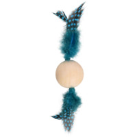 Flamingo Igračka za mačke Kirk ball - Lopta + perje