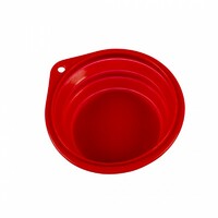 Duvo+ Silikonska činija za putovanje 1000ml - 18cm Red