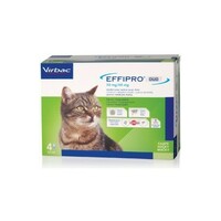 Virbac Effipro DUO 50mg/60mg za mačke (1-6kg), Ampula SpotOn protiv buva i krpelja 1 komad