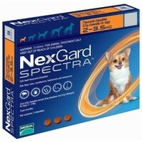 Merial Nexgard spectra XS psi 2-3,5kg, Tableta za endo i ekto parazite 1 komad