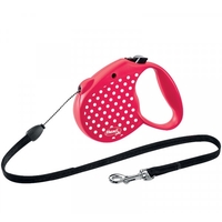 Flexi Standard M cord 5m crvena