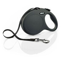 Flexi New Classic L tape 8m crna
