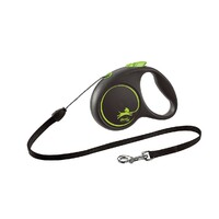 Flexi Black Design S Cord 5m zelena
