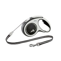 Flexi Comfort M Cord 5m crna