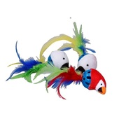 Duvo+ Igračka za mačke - Shortplush Plastic Ball 4cm 1kom