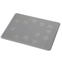 Duvo+ Otirač za toalet za mace Cat Litter Mat Rubber 33x43cm Sivi