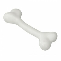 Ebi Igračka za pse - Gumena kost sa ukusom vanile M - 17,75cm Bela