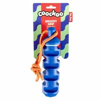 Duvo+ Gumena igračka za pse Groovy grip 40x5,7x5,7cm - Plavo/narandžasta