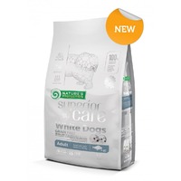 Natures Protection Superior Care bela riba za male bele pse,  Bez žitarica 1.5kg