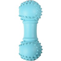 Flamingo Igračka za pse Dt Rubber Scrum Baseball Dumbbell plava 10cm 