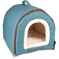 Flamingo Ležaljka SNOOZEBAY kućica+Zip Plava 45x35x35cm