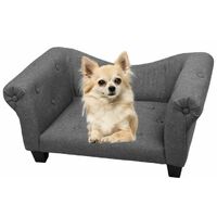 Flamingo Sofa MAXIMILIEN Siva 71x45x34CM