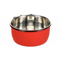 Flamingo Činija za glodare sa šrafom Avaro 13cm 580ml crveno/crna