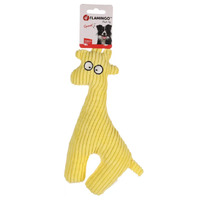 Flamingo Igračke za pse - Plišana žirafa Pebbles Corduroy 27cm