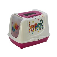 Moderna Trendy Cat 50 - zatvoreni toalet-Friends Forever - roze