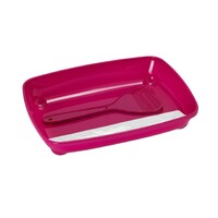 Moderna Kitten Starterkit Set with Scoop -starter set(činija, lopatica, kesa za izmet)-roze