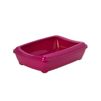 Moderna Arist-O-Tray + Rim - otv.toalet sa ramom-veliki- Hot Pink