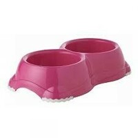 Moderna Smarty Bowl 2 -2x645ml dupla činija- roze