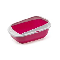 Moderna Large Comfy Cat + Rim with Holes -otv.toalet sa ramom sa rupicama- roze