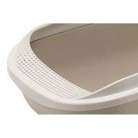 Moderna Large Comfy Cat + Rim with Holes -otv.toalet sa ramom sa rupicama- siva
