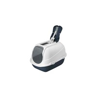 Moderna Mega Comfy-zatvoreni toalet 65.7x49.3x45.7 - plava