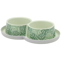 Moderna Činija Dupla Trendy Dinner S Eden svetlo zelena