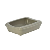 Moderna Arist-O-Tray + Rim-otv.toalet sa ramom-veliki- siva